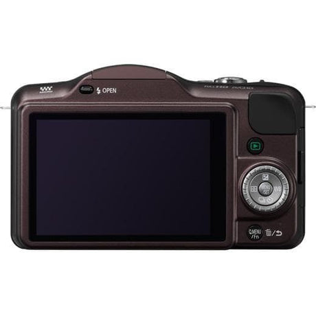 Lumix DMC-GF3 - Marron + Panasonic Lumix G Vario 14-42mm f/3.5-5.6 ASPH. MEGA OIS f/3.5-5.6