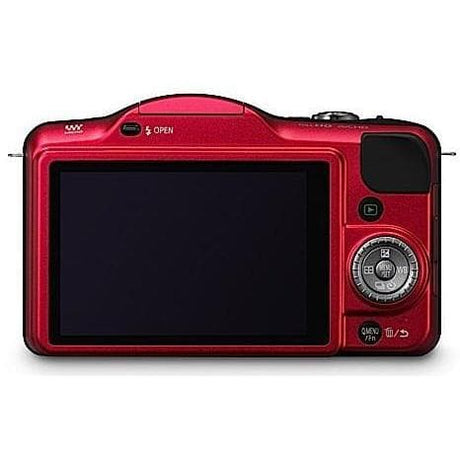 Lumix DMC-GF3 - Rouge/Noir + Panasonic Lumix G Vario 14-42mm f/3.5-5.6 ASPH f/3.5-5.6