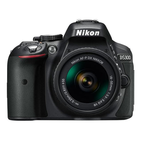 SLR D5300 - Zwart + Nikon AF-P DX Nikkor 18-55mm f/3.5-5.6G VR f/3.5-5.6