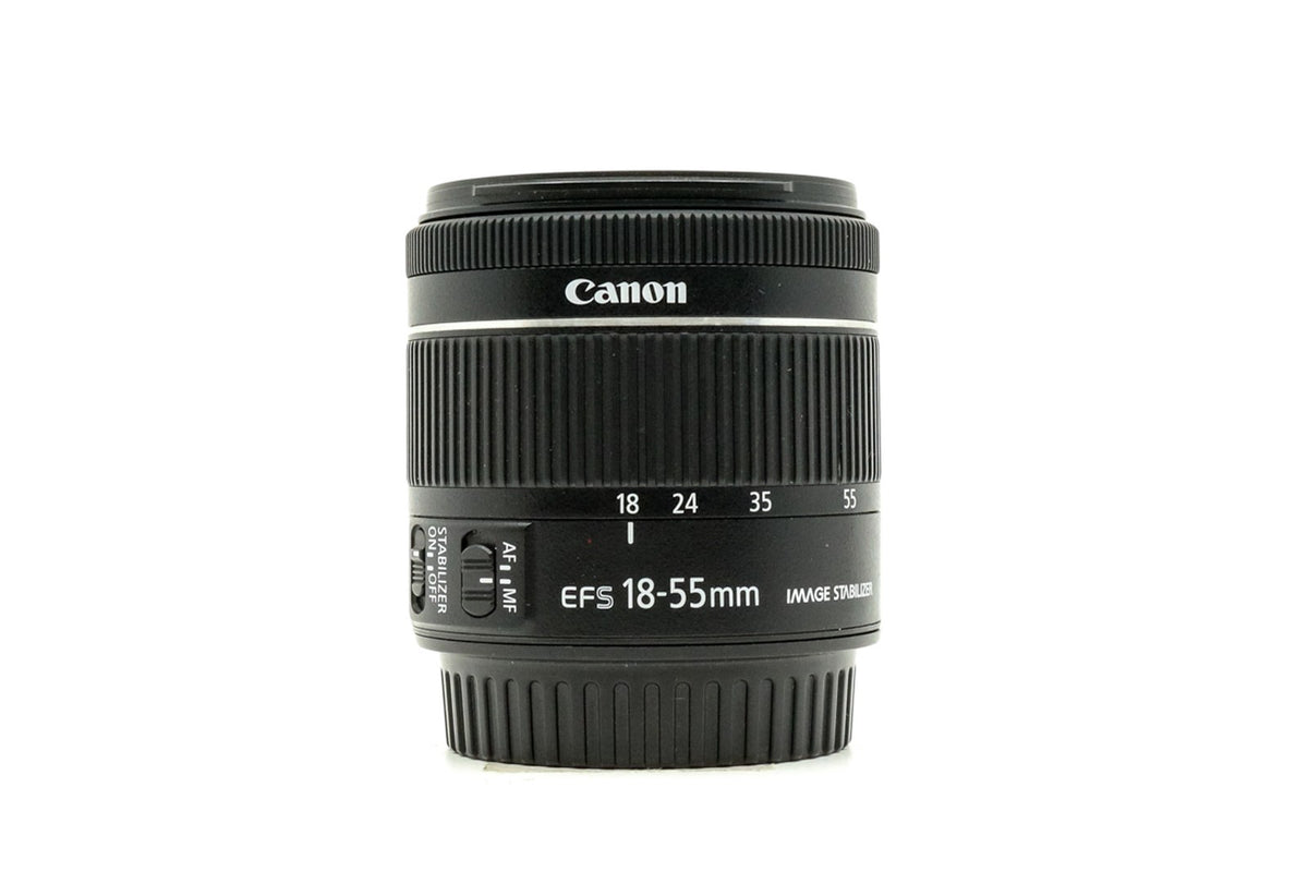 Canon EF-S 18-55mm f/4-5.6 IS STM · hoofdafbeelding