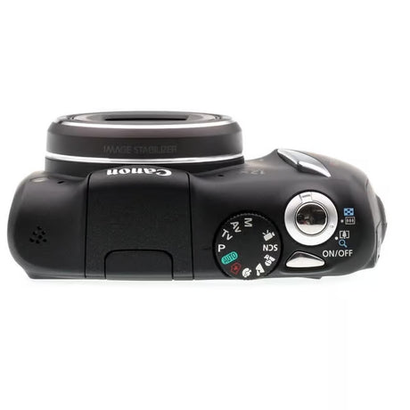 Canon PowerShot SX130 IS - Zwarte Bridge Camera