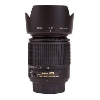 Nikon F 55-200mm f/4-5.6 objectieven