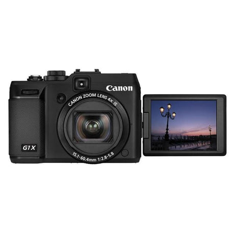 PowerShot G1X - Zwart + Canon Zoom 3X 24-72mm f/2.8-5.6