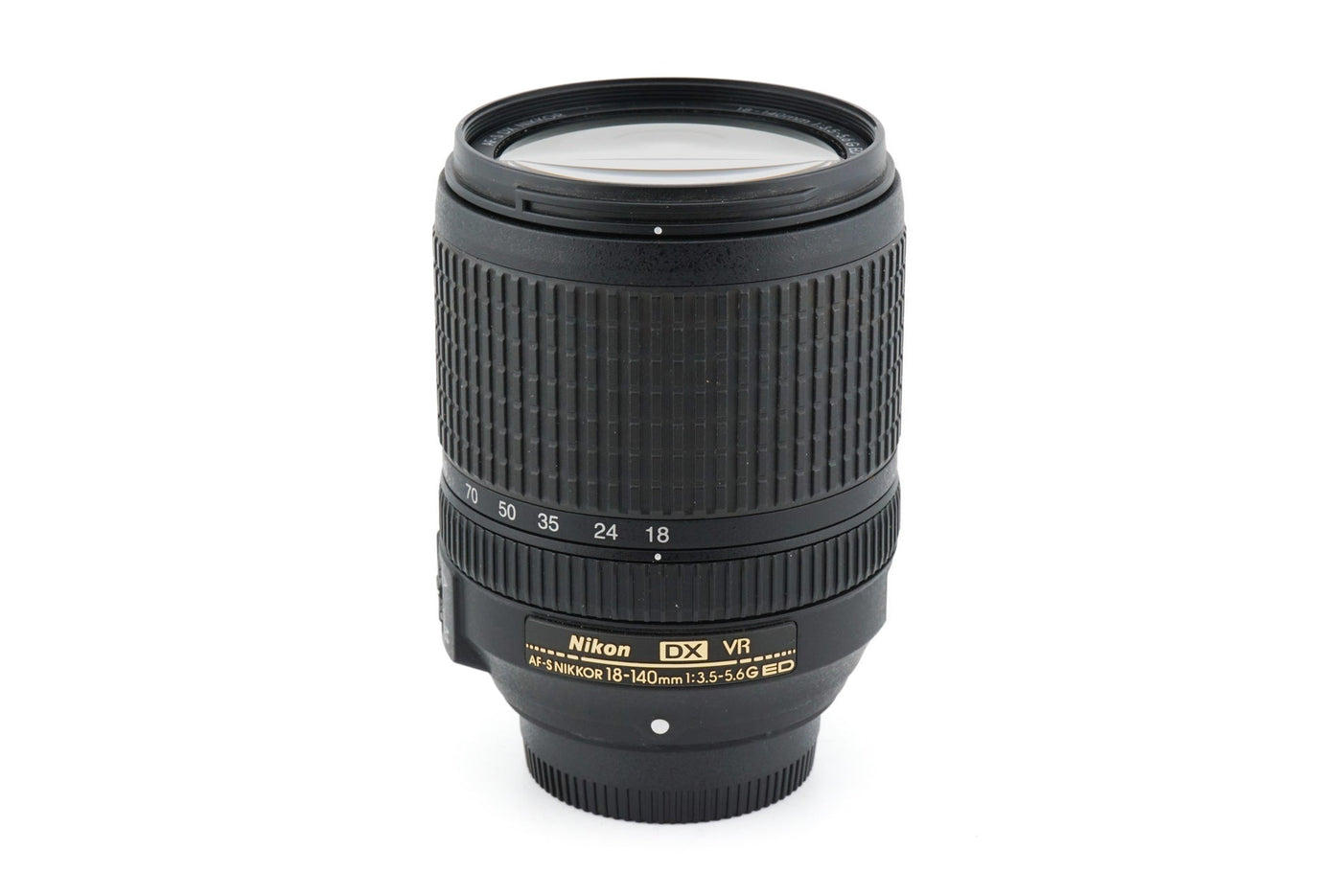 Nikon 18-140mm F3.5-5.6 G ED VR AF-S Nikkor Lens · hoofdafbeelding