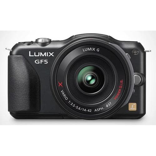 Andere Lumix DMC-GF5 - Zwart + Panasonic Lumix G Vario 14-42mm f/3.5-5.6 · hoofdafbeelding