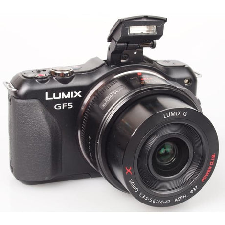 Autre Lumix DMC-GF5 - Noir + Panasonic Lumix G Vario 14-42mm f/3.5-5.6