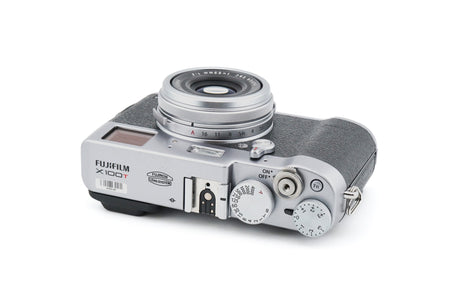 Fujifilm X100T - Appareil photo compact 16,3 MP (Capteur X-Trans CMOS II, processeur EXR II, écran 3", vidéo Full HD, WiFi, focale fixe f/2 de 23 mm), Noir