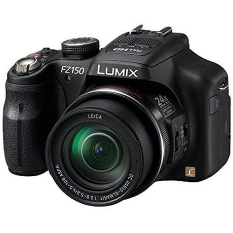 Appareil Photo Bridge Lumix DMC-FZ150 - Noir + Leica DC Vario-Elmarit 25-600mm f/2.8-5.2 ASPH.