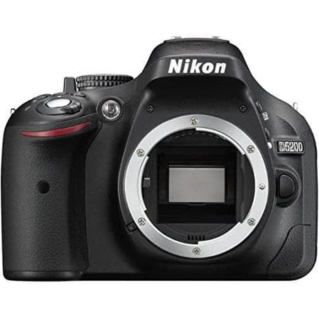 SLR D5200 - Zwart + Nikon AF-X DX Nikkor 18-55mm f/3.5-5.6G VR f/3.5-5.6