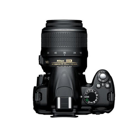 SLR D3000 - Zwart + Nikon AF-S DX 18-55 mm f/3.5-5.6 G VR