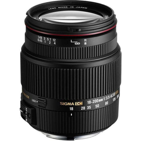 Sigma Nikon AF 18-200mm f/3.5-6.3 Lenzen