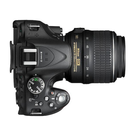 SLR D5200 - Zwart + Nikon AF-S DX Nikkor 18-55mm f/3.5-5.6G ED VR f/3.5-5.6