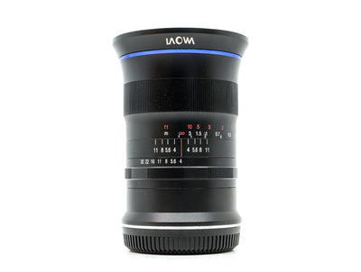 Laowa 17mm f/4 GFX Zero-D - Geschikt voor Fujifilm GFX