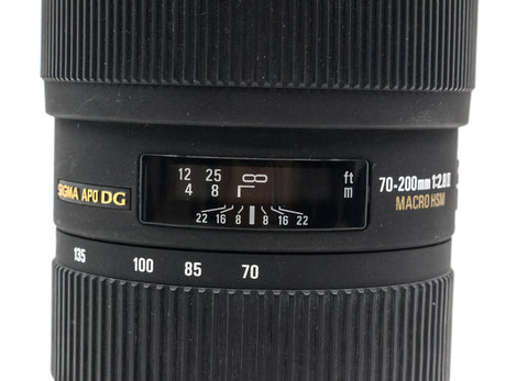 Sigma 70-200mm f/2.8 EX APO - Monture Sony A