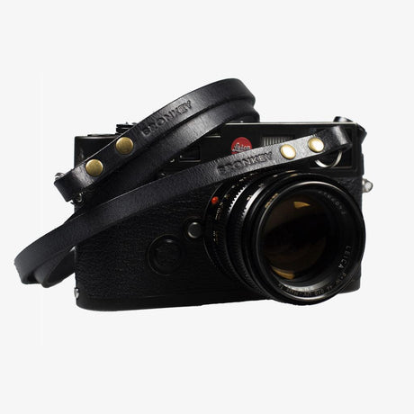 Berlin #101 - Zwarte Leren Camerariem