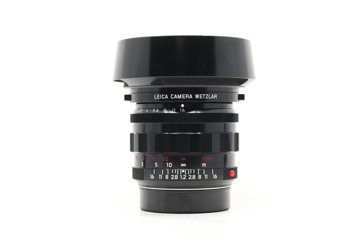 Leica 50mm f/1.2 Noctilux-M ASPH Black Gloss Finish [11731] · image principale