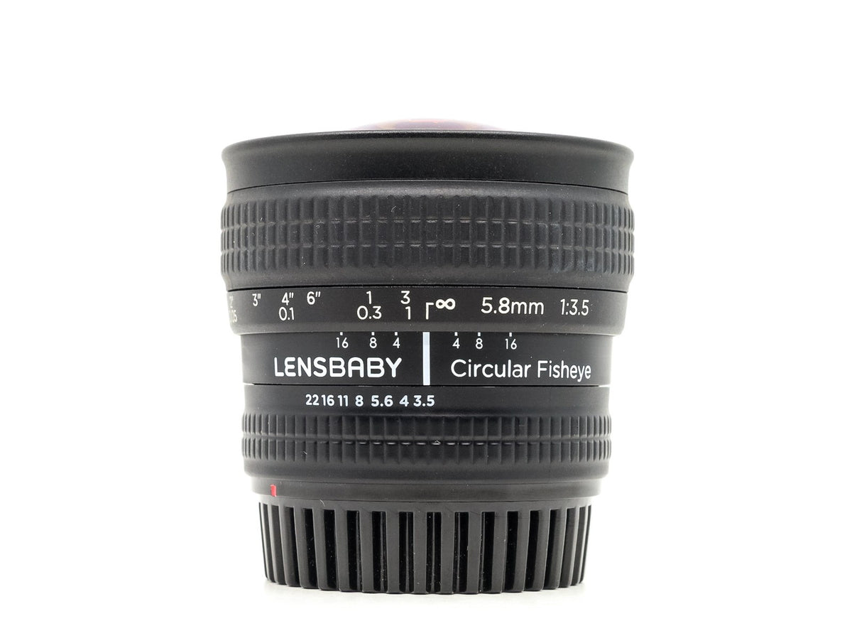 Lensbaby 5.8mm f/3.5 Circular Fisheye - Canon EF Fit · hoofdafbeelding