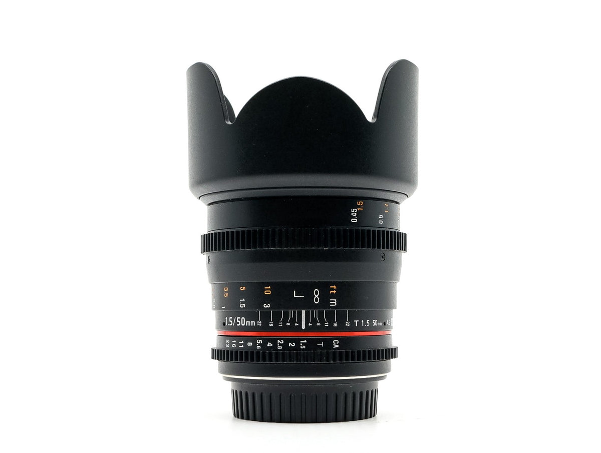 Rokinon 50mm T1.5 Cine DS - Canon EF Fit · image principale