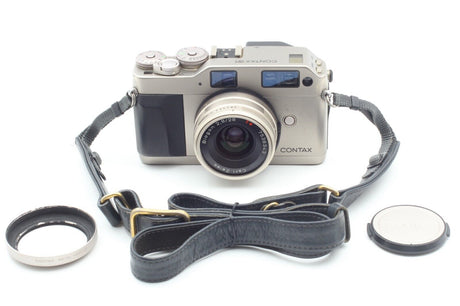 Contax G1 35mm Appareil Photo Argentique Carl Zeiss Biogon 28mm...
