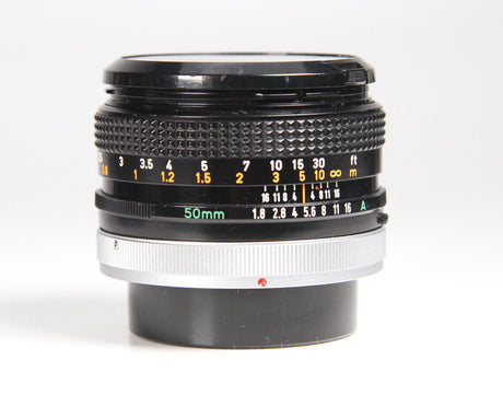 Canon FD 50mm 1:1.8 S.C. Objectif à focale fixe pour appareils photo argentiques