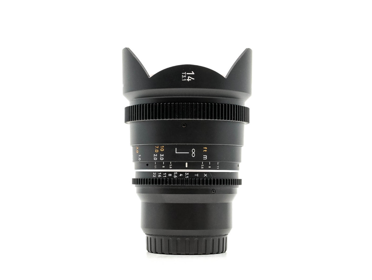 Samyang 14mm T3.1 Cine VDSLR ED AS UMC II - Fujifilm X Fit · hoofdafbeelding