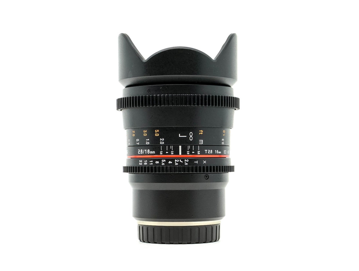 Samyang 16mm T2.6 Cine ED AS UMC - Fujifilm X Fit · image principale