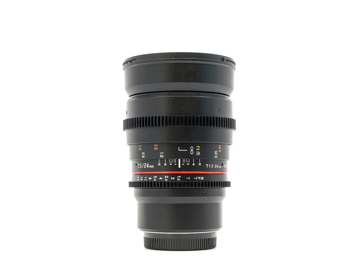 Samyang 24mm T1.5 VDSLR ED AS IF UMC II - Micro Four Thirds Fit · image principale