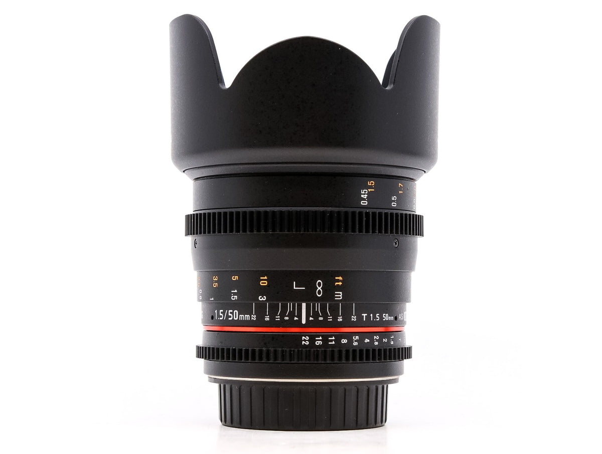 Samyang 50mm T1.5 VDSLR AS UMC - Canon EF Fit · image principale
