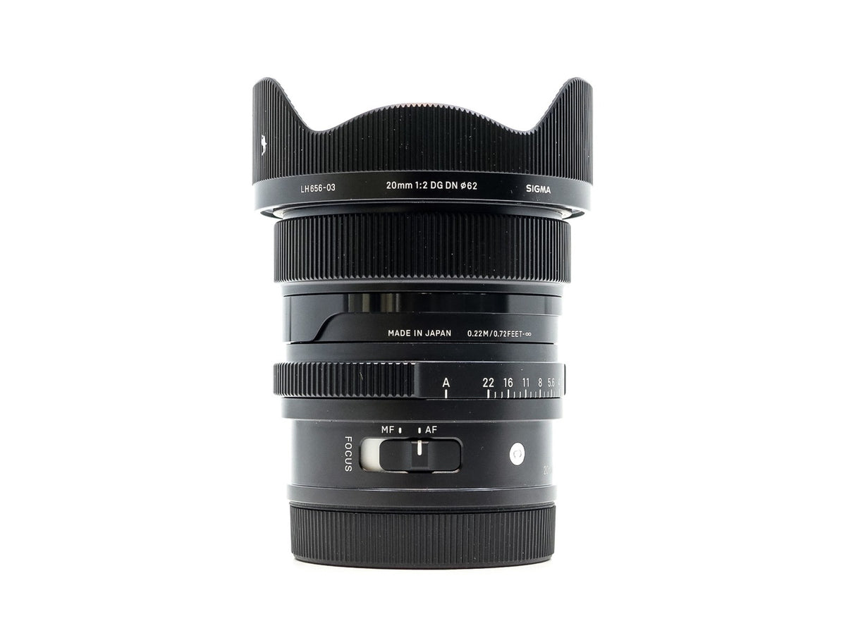Sigma 20mm f/2 DG Contemporary - L Fit · hoofdafbeelding
