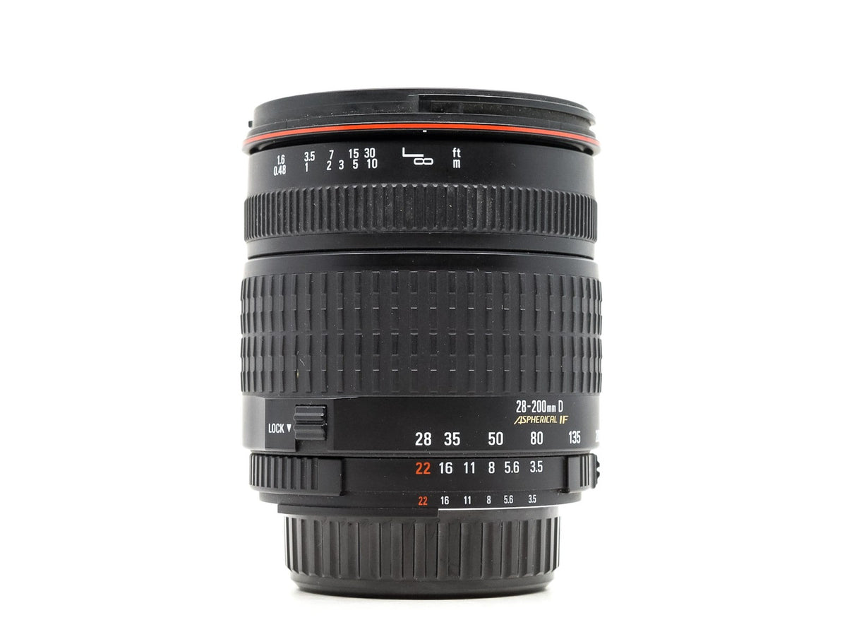 Sigma 28-200mm f/3.5-5.6 Aspherical IF Macro - Nikon Fit · image principale