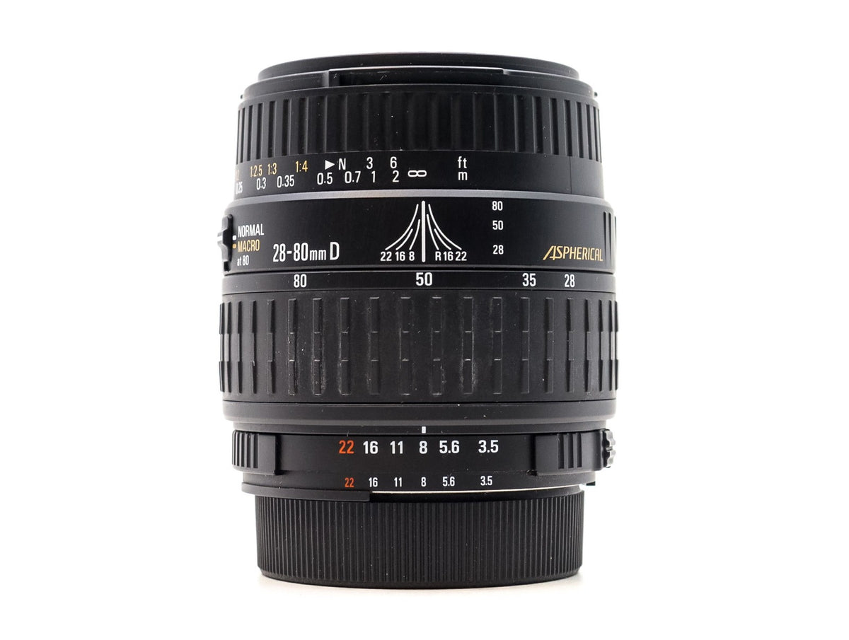 Sigma 28-80mm f/3.5-5.6 II Macro Aspherical - Nikon Fit · image principale
