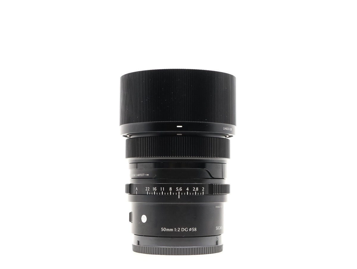 Sigma 50mm F/2 DG Contemporary - Sony FE Fit · hoofdafbeelding