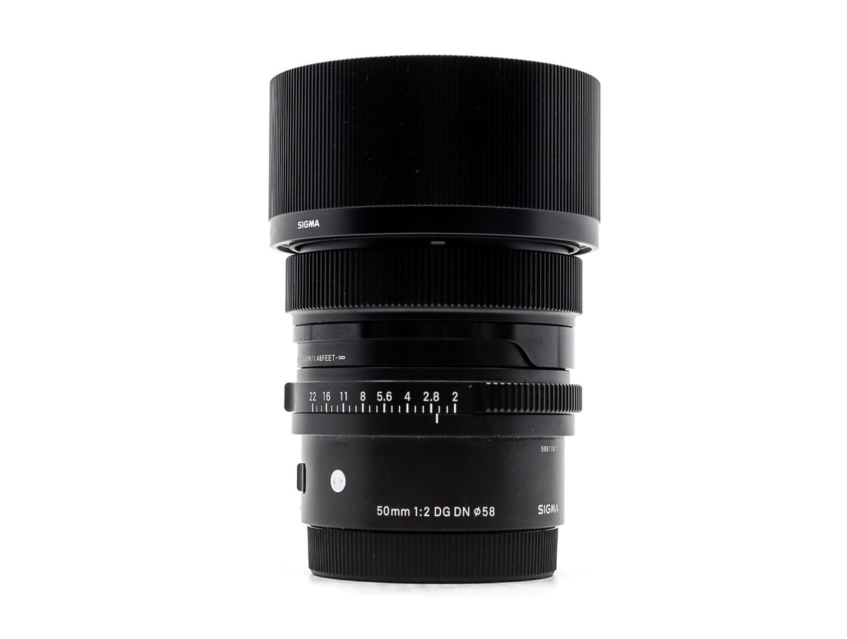 Sigma 50mm F/2 DG DN Contemporary - Sony FE Fit · hoofdafbeelding