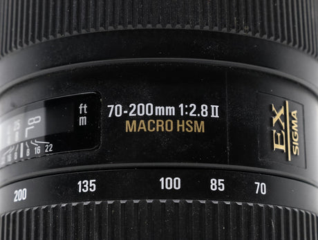 Sigma 70-200mm f/2.8 EX DG II HSM Macro - Sigma SA Fit