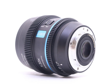 Sirui 20mm T1.8 1.33x Anamorphic [Blue Flare] - Sony E Fit