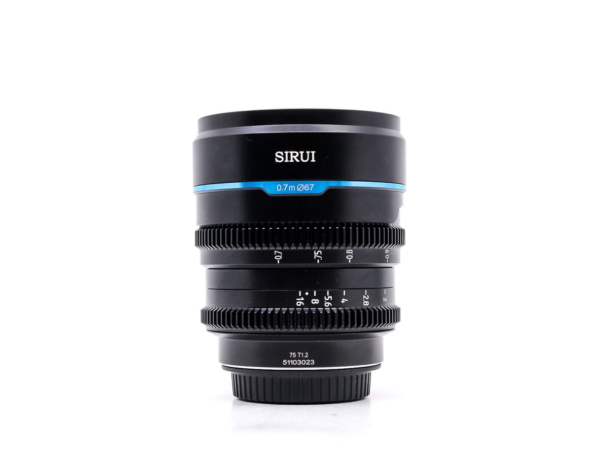 Sirui 75mm T1.2 Nightwalker - Sony E Fit · image principale