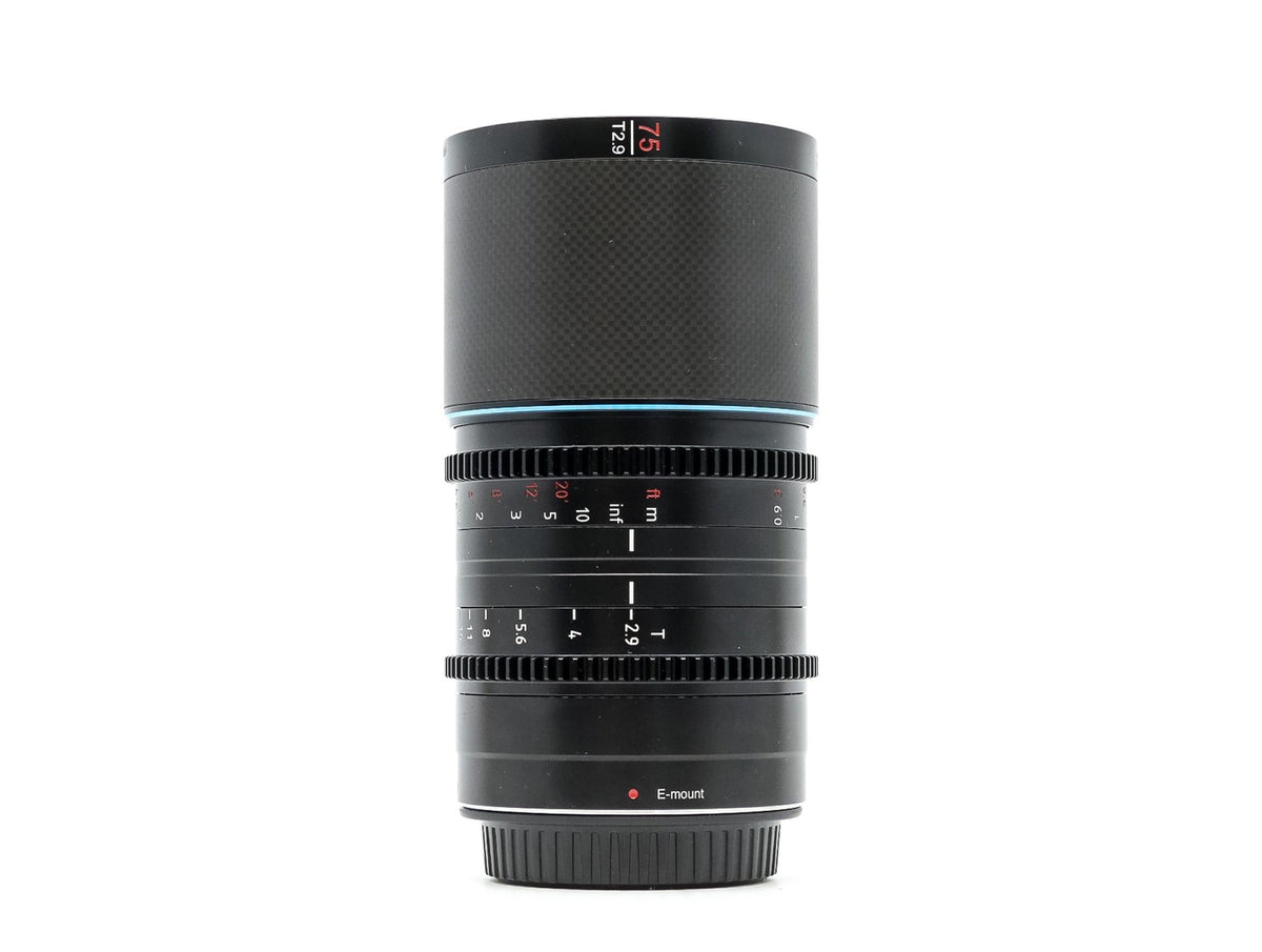 Sirui Saturn 75mm T2.9 1.6x Anamorphic [Neutral Flare] - Sony FE Fit · image principale