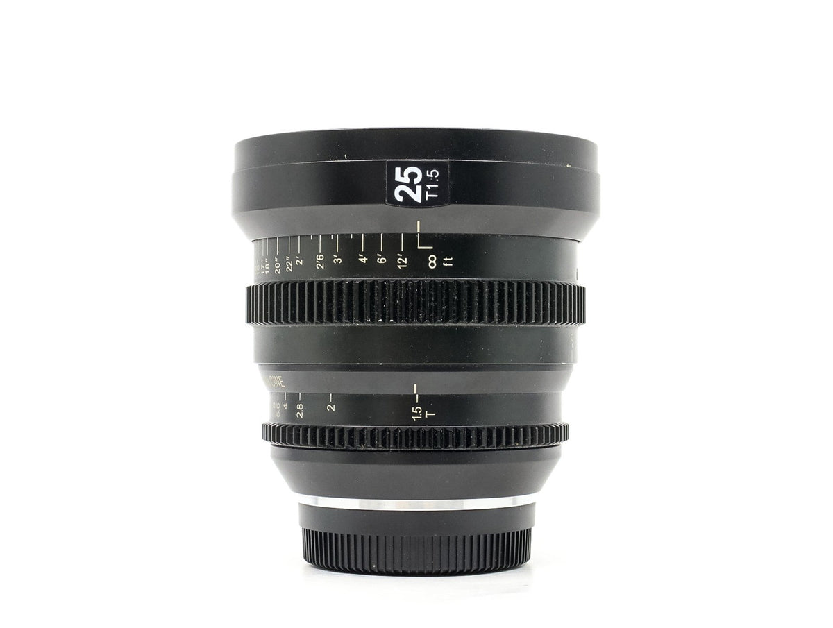 SLR Magic 25mm T1.5 MicroPrime Cine  - Fujifilm X Fit · hoofdafbeelding