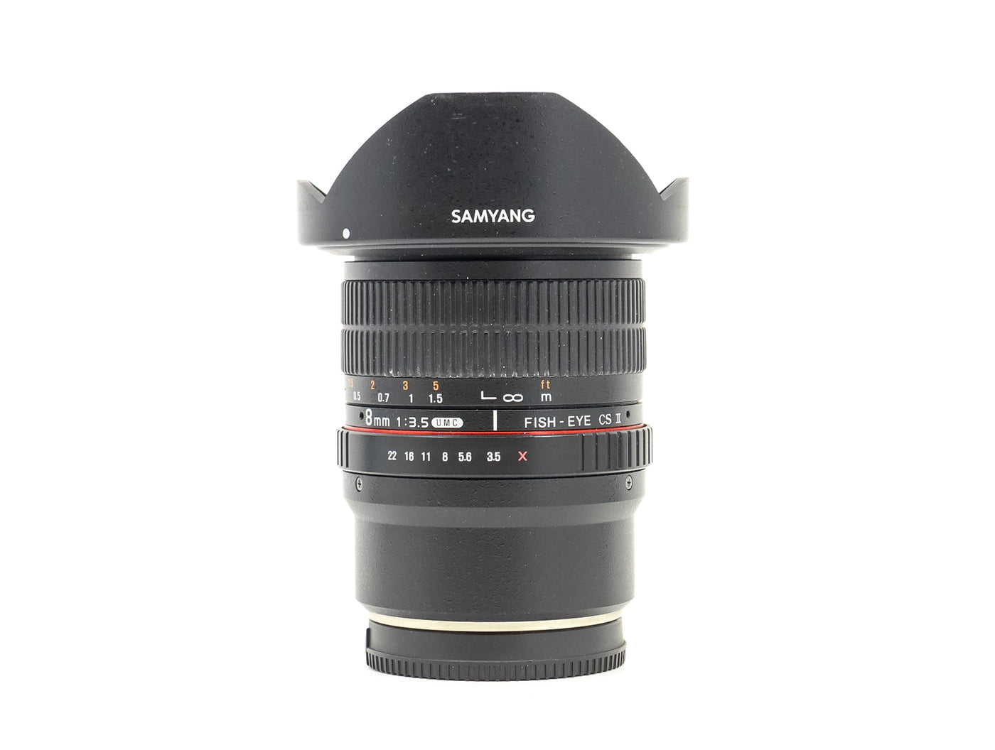 Samyang 8mm f/3.5 UMC CS II - Voor Fujifilm X · hoofdafbeelding