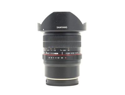 Samyang 8mm f/3,5 UMC CS II - Monture Fujifilm X
