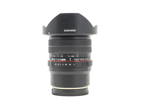 Samyang 8mm f/3,5 UMC CS II - Monture Fujifilm X