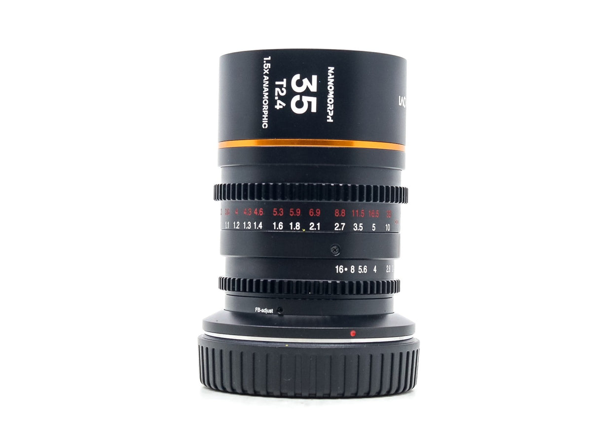 Venus Laowa 35mm T2.4 Nanomorph [Amber Flare] - Canon RF Fit · hoofdafbeelding