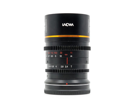 Venus Laowa 35mm T2.4 Nanomorph [Amber Flare] - Sony E Fit