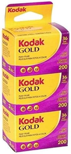 KODAK 35mm GOLD 200 Film / set van 3 / GB135-36 - Vertikale verpakking