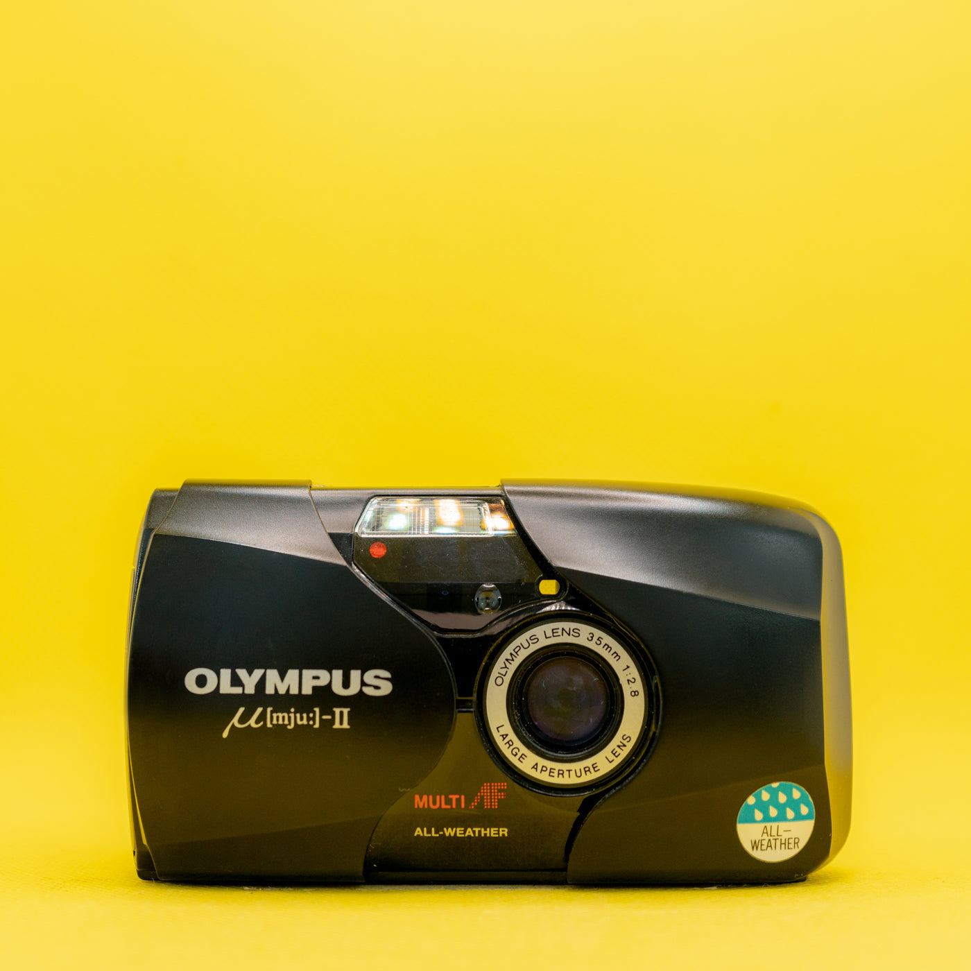 Olympus MJU II (Gris) Version F2.8 - Appareil Photo Argentique Premium 35mm · image principale