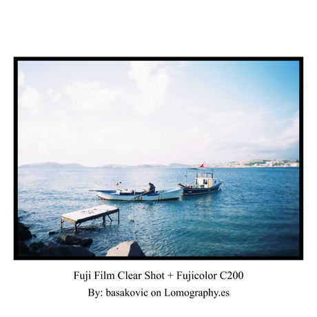FujiFilm Clearshot - Appareil Photo Argentique 35mm Compact à Mise au Point Fixe
